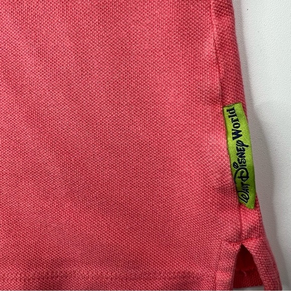 Women “Mickey Mouse Polo Shirt” by Walt Disney World Pink Sz Med *Flaws, Read* - Picture 4 of 12